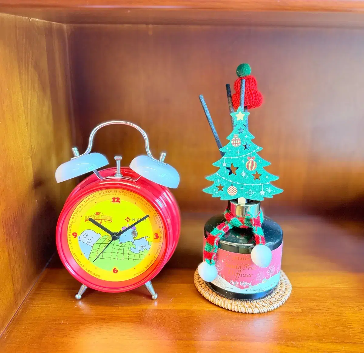 USJ XNissay コラボレーションビンテージスヌーピー目覚まし時計